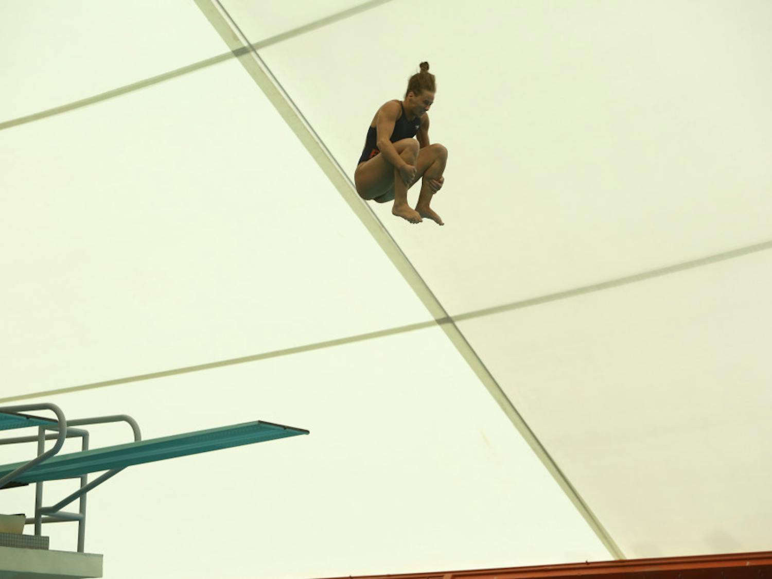 Sophomore diver Brooke Madden earned a spot in the women's NCAA Championships with her performance on Wednesday.