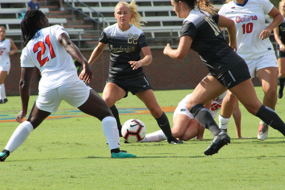 UF forward Deanne Rose scored three goals in the Gators' first two games. She only played in 10 games in 2018 due to her obligations to the Canadian national team.