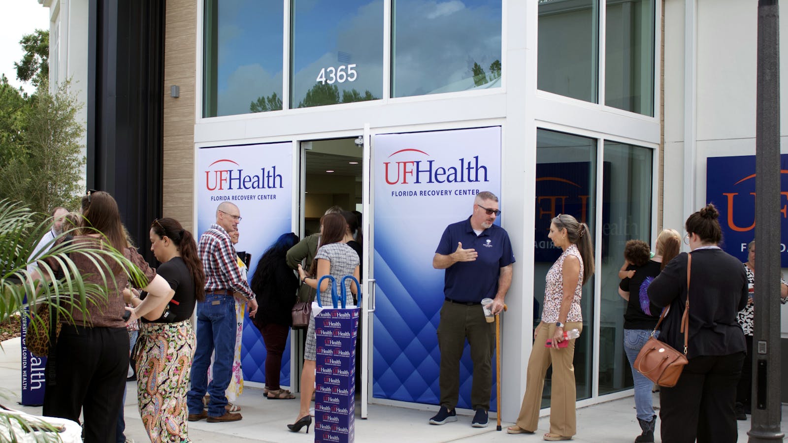 UF Health celebrates the opening of the new Florida Recovery Center Tuesday