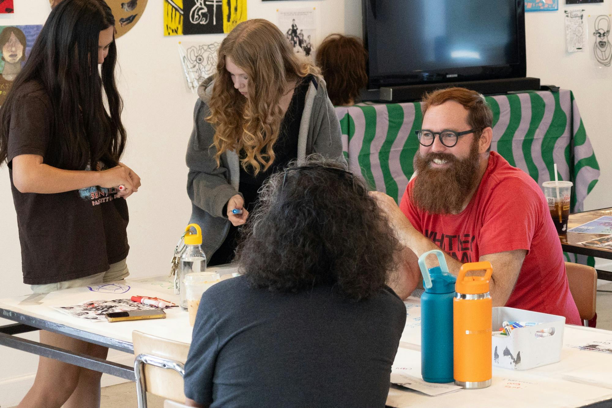 Venue-goers attend the La Selva event at Curia on the Drag on Thursday, May 23, 2024.