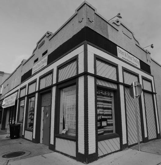 Otter and Trout Trading Co. has been open since 2008. Since opening the store it has expanded into a room next door and is now undergoing an eco friendly facelift.