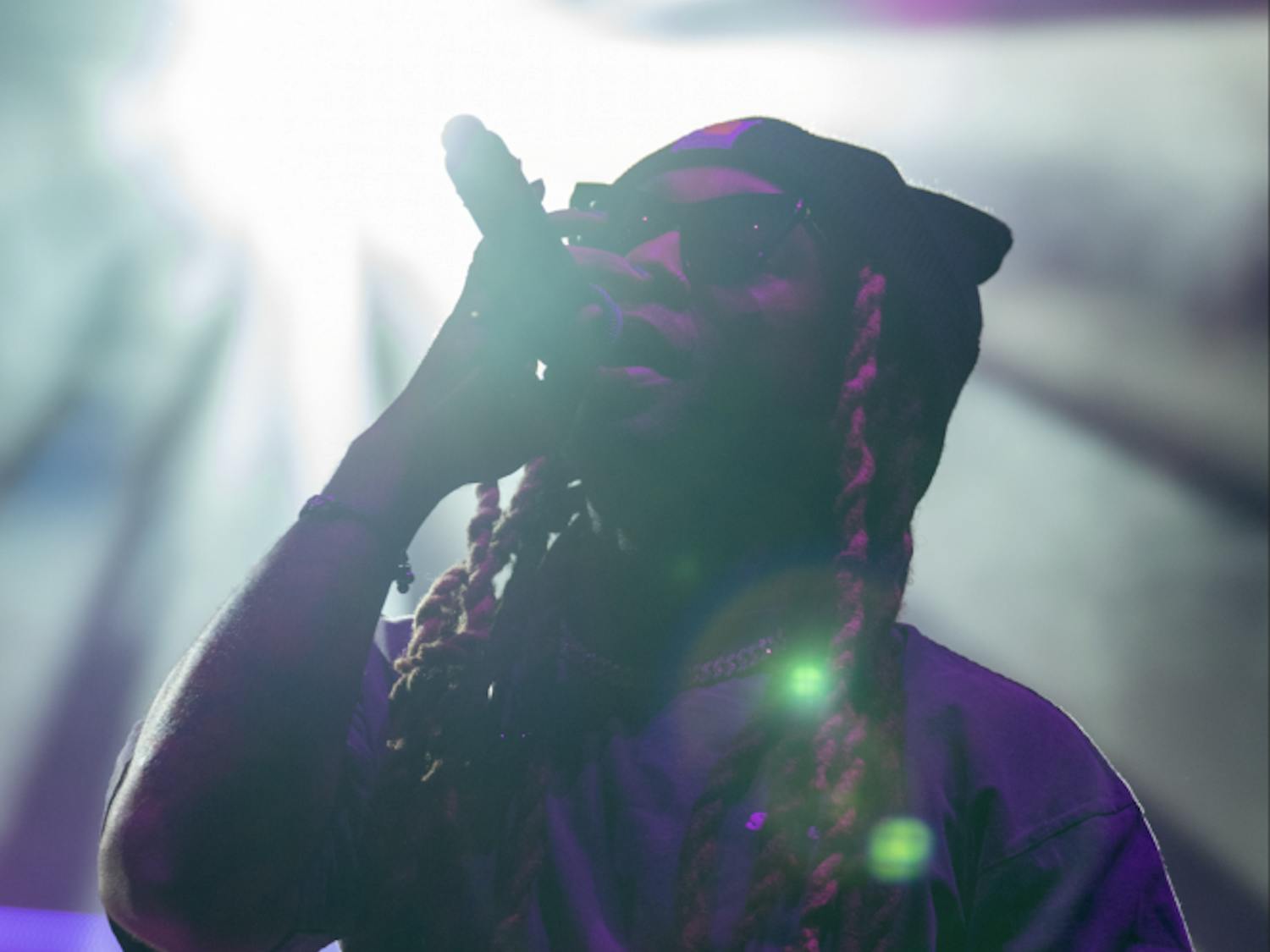 Los Angeles-based rapper Ty Dolla $ign, an artist in Wiz Khalifa's label Taylor Gang Entertainment, puts on a show for students at Gator Growl 2018. The concert, which was held on Flavet Field, capped off UF homecoming celebrations and also featured alternative rock band Walk The Moon. Read the story here.