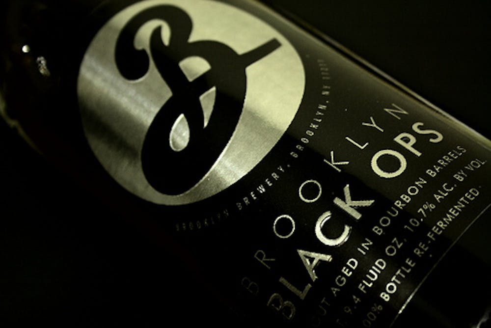 <p>Brooklyn Black Ops is a smooth, bourbon barrel-aged stout that combines toasty notes of wood with hints of chocolate, vanilla and roasted grains.</p>
<p>&nbsp;</p>
