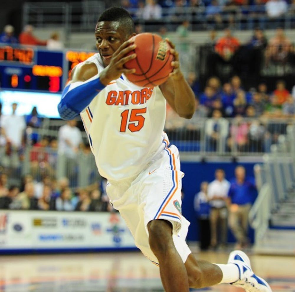 <p>Florida sophomore forward Will Yeguete has started the last three games for Florida and has been productive on the boards, averaging nine rebounds per contest.</p>
