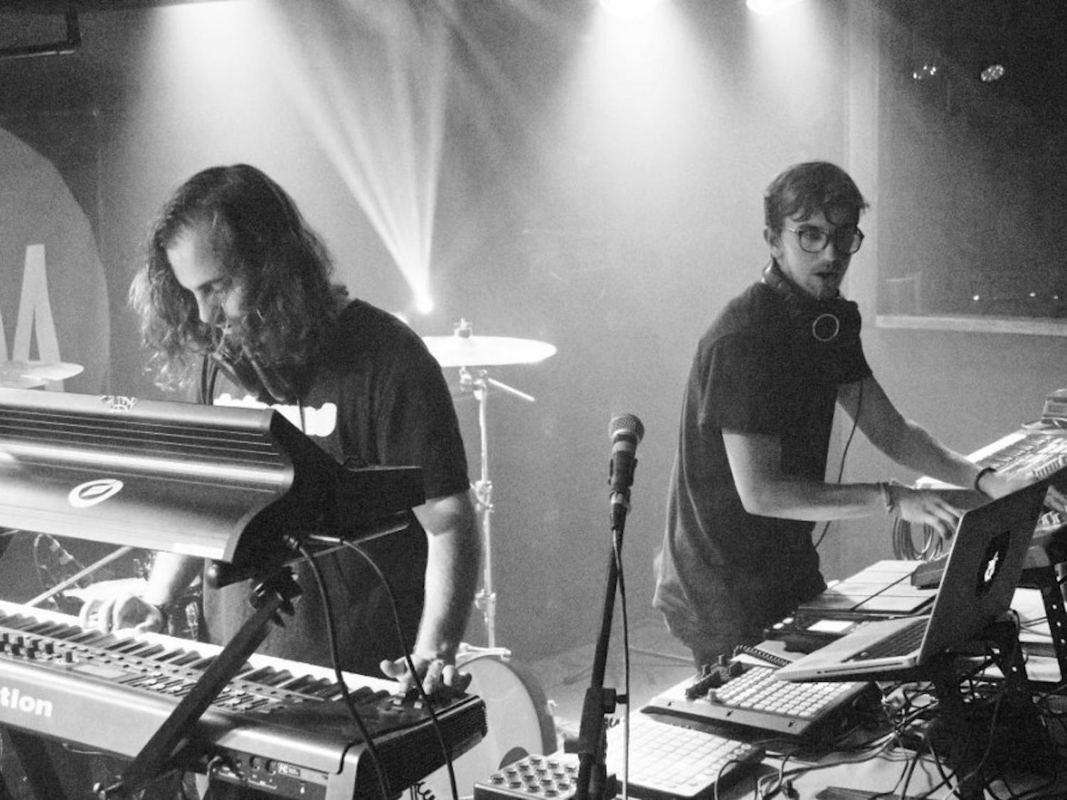 Bells and Robes perform at The Jam on Saturday night during the release party for “One Should See Sound Part II.” 