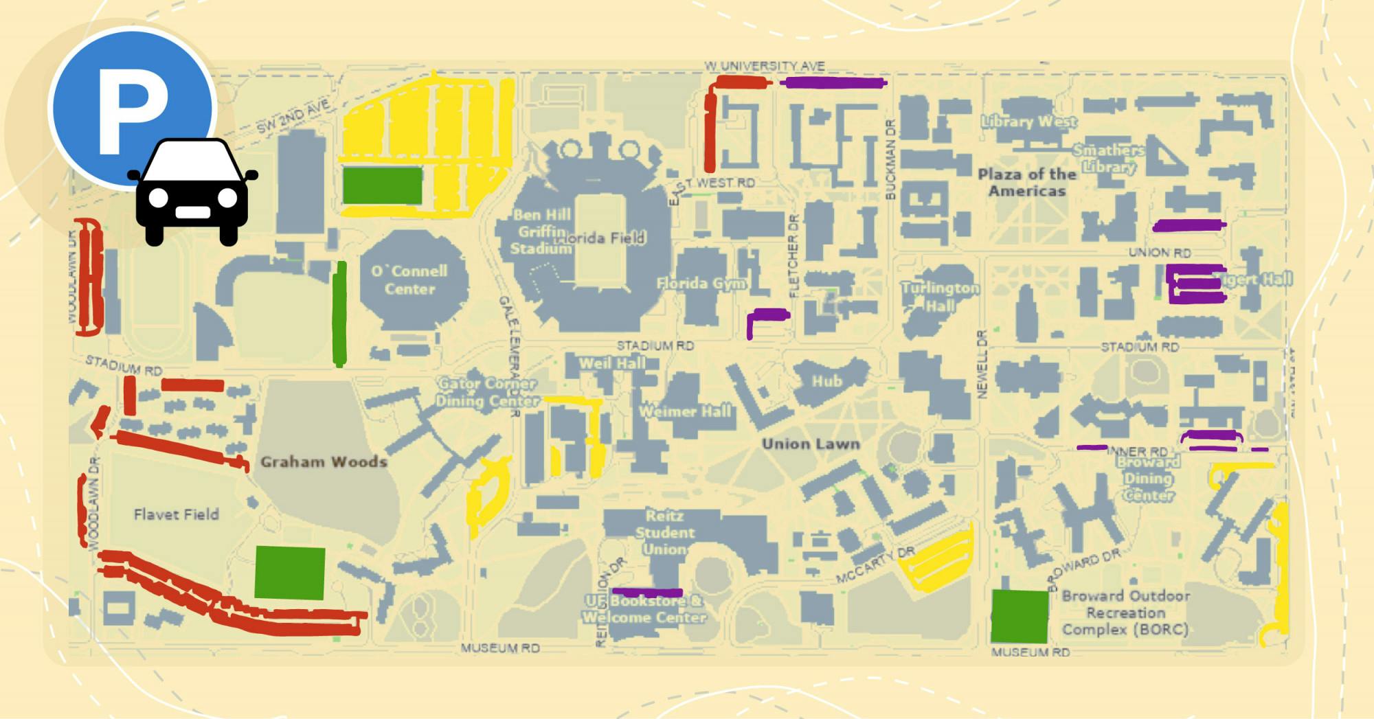 Florida University Parking: A Guide To Navigating The Concrete Jungle