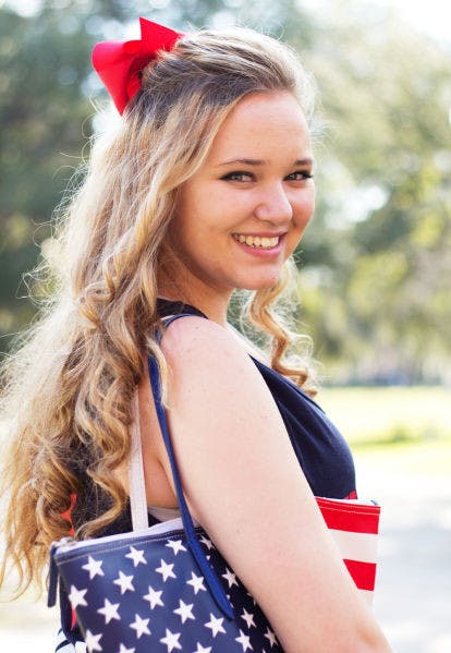 Kailyn Allen, 18, was one of two selected from Florida for the program.