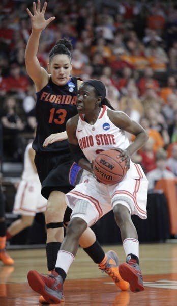 UF center Azania Stewart (13) will be tasked with defending Naismith Trophy finalist Brittney Griner.