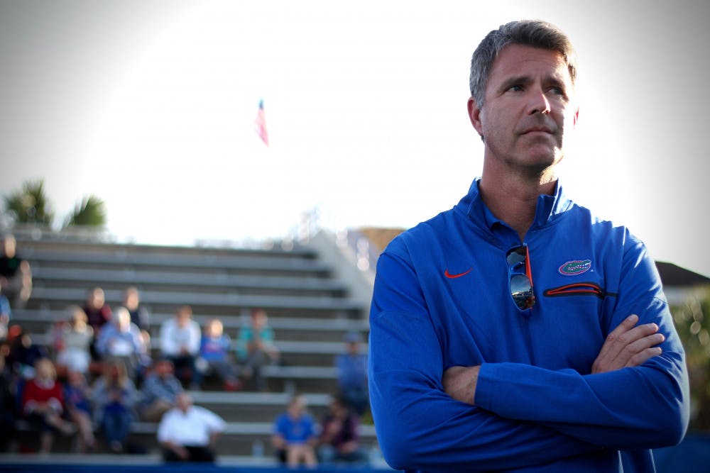 <p>Coach Roland Thornqvist said the freshmen starting for the No. 3 Gators will gain experience by playing both No. 18 Oklahoma State tonight as well as in the ITA <span id="docs-internal-guid-ee7f6362-6fbb-599b-01de-dab1486b3011"><span>National Team Indoor Championships starting Friday.</span></span></p>