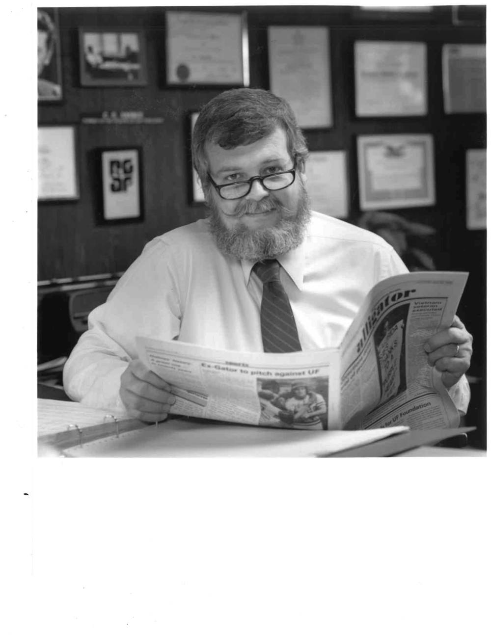 Former Alligator general manager Ed Barber died March 29, 2026, at 86 years old.