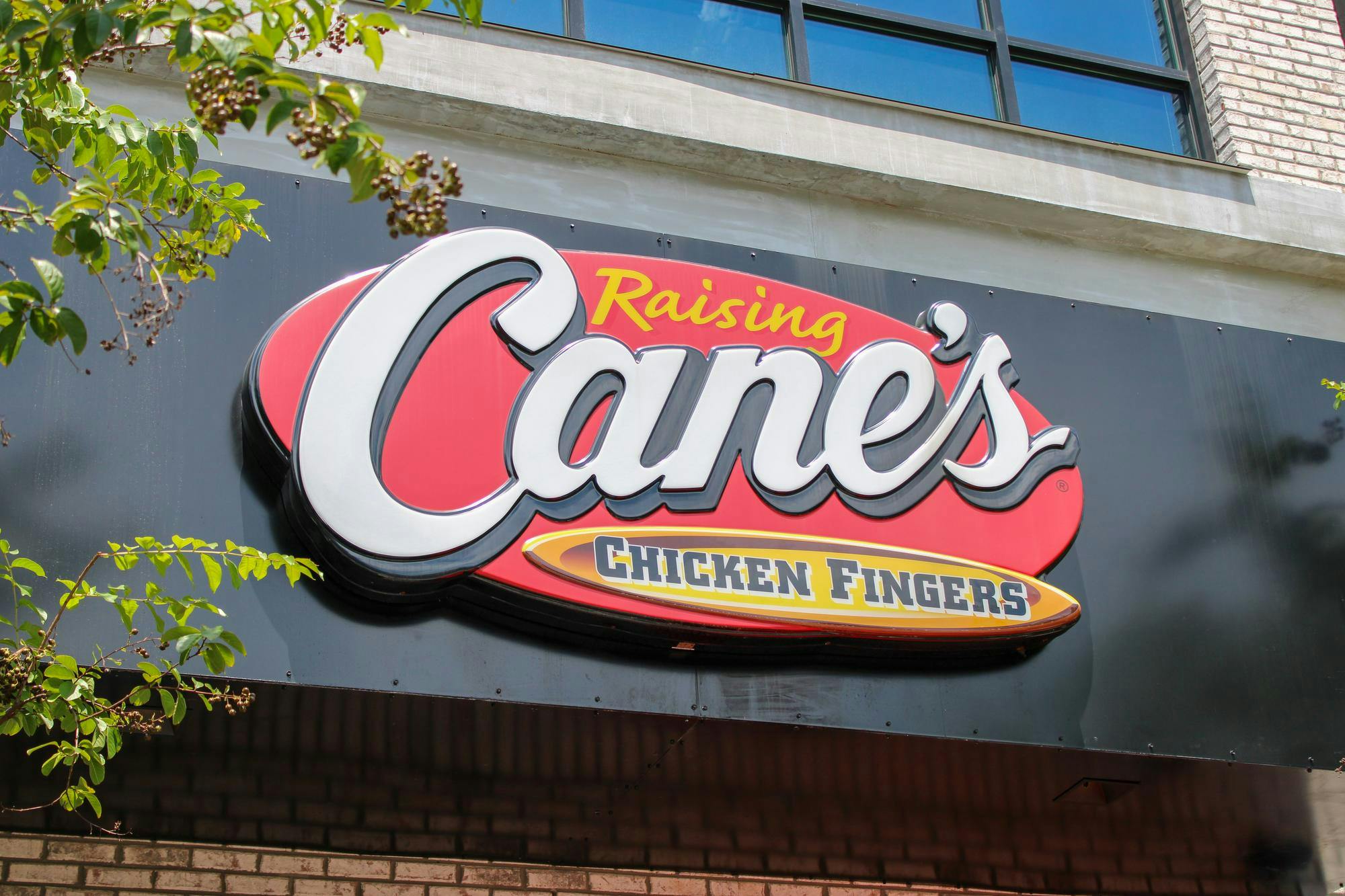 Outside of Raising Cane’s on University Avenue, Thursday, August 20, 2026, in Gainesville, Fla.