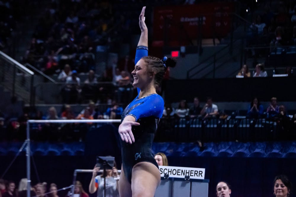 Gators gymnastics unveils 2022 schedule The Independent Florida Alligator