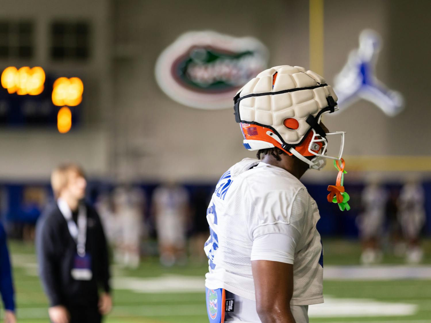 Florida Gators football team practicing for the spring game on Thursday, March 13th, 2025.