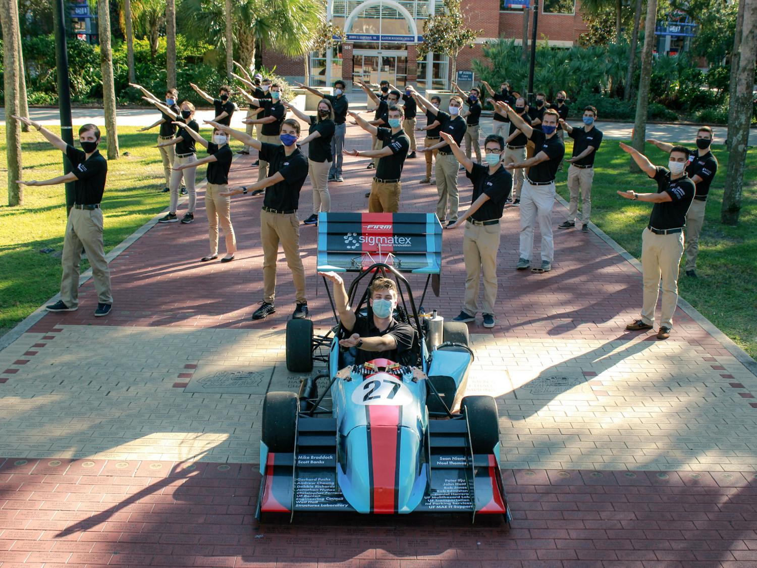 Gator Motorsports competes in the Formula SAE competition held annually at Michigan International Speedway in Brooklyn, Michigan.