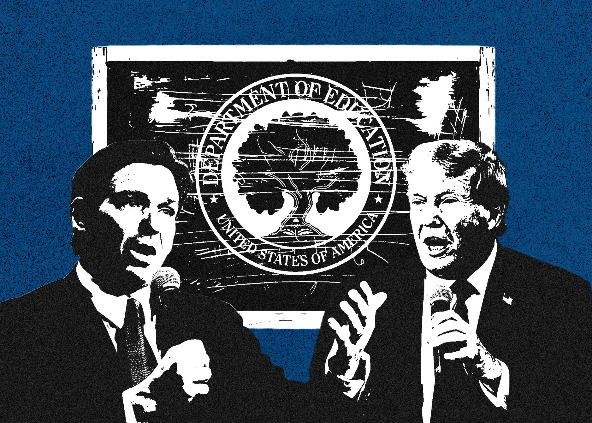 DeSantis has spoken out in approval of the Trump administration&#x27;s decision to get rid of the Department of Education.