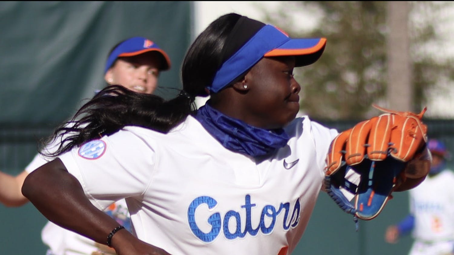 Third baseman Charla Echols prepares to fire the ball towards first Mar. 3 against Florida State. 