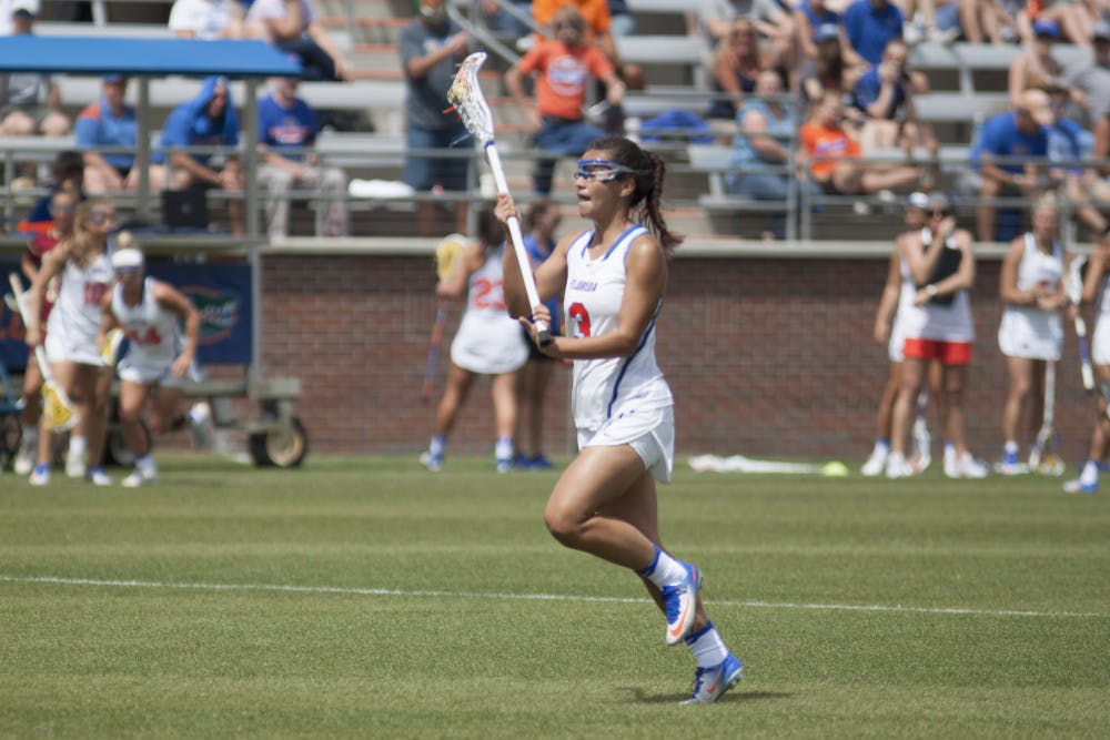 Junior midfielder Caroline Benitez recorded two goals and an assist against Colorado in Florida's season opener. 
