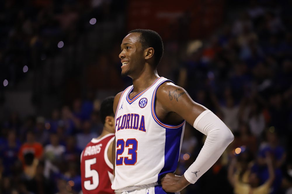 Former Gator Scottie Lewis was drafted by the Charlotte Hornets 56th overall in the 2021 NBA Draft early Friday morning.