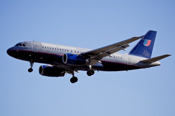 While they are still flying in United Colors