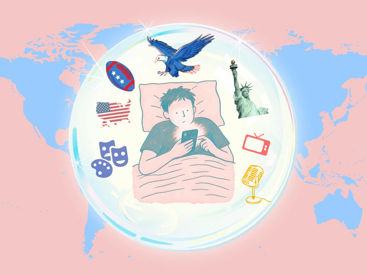 Why do Americans often know so little about the rest of the world? Does geography, American media dominance and social media make it easy to remain unaware of global events?