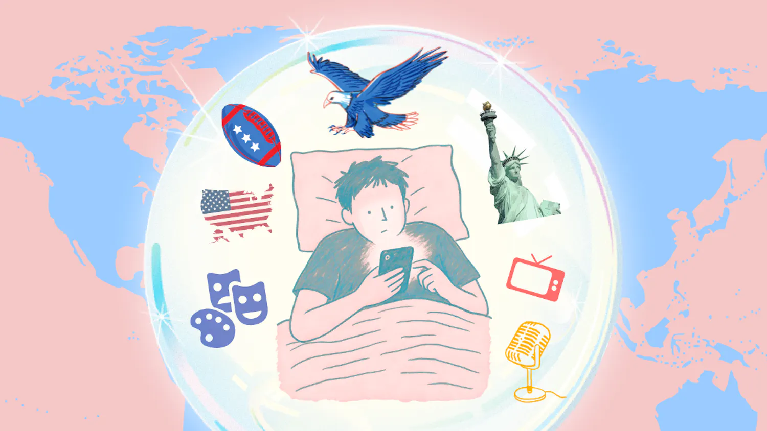 Why do Americans often know so little about the rest of the world? Does geography, American media dominance and social media make it easy to remain unaware of global events?
