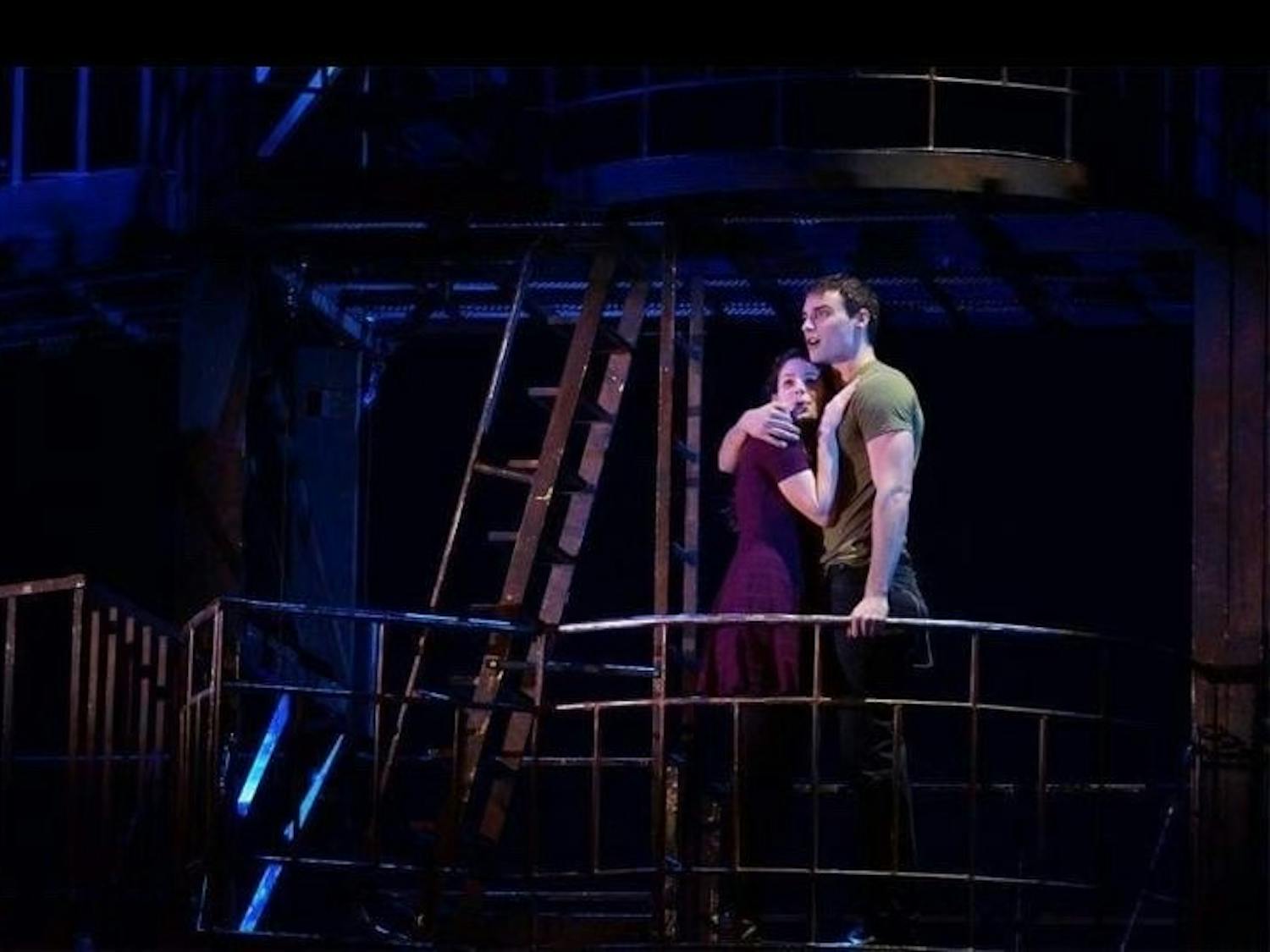 UF alumnus Thaddeus Pearson performs as Tony in the West End/International Tour of “West Side Story” in spring 2014. 