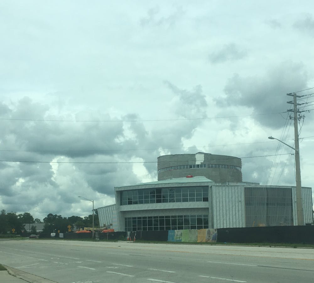 Construction site of the Cade Museum for Creativity and Invention on South Main St, which is set to open in spring of 2018. Construction of the $10 million building began in 2016.