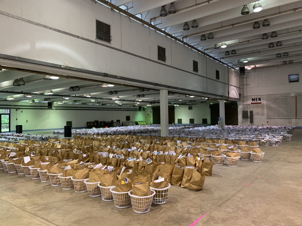 More than 1,000 Thanksgiving baskets prepared for community