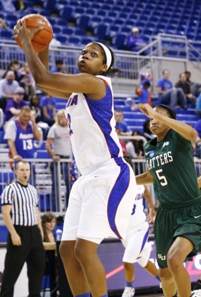 Junior forward Jennifer George scored a career-high 21 points and grabbed nine rebounds Monday in Florida’s 71-57 win against Stetson.