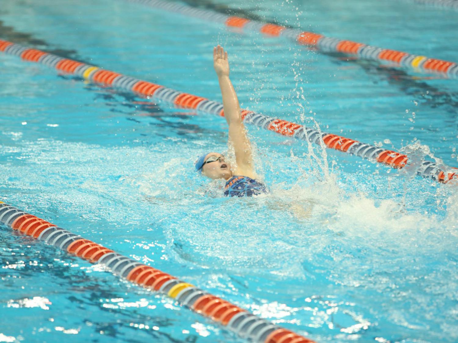 Sydney Sell and three of her teammates will compete in the 200-yard IM on Thursday