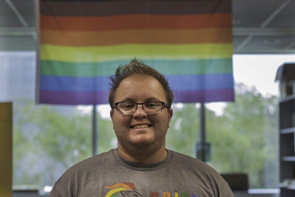 <p>Nathan Quinn is a 21-year-old UF psychology senior and president of the UF Pride Student Union. “I didn’t go to any doctor before finding someone I would be comfortable seeing. I luckily was able to find a doctor in Gainesville before moving here for college,” Quinn said.</p>