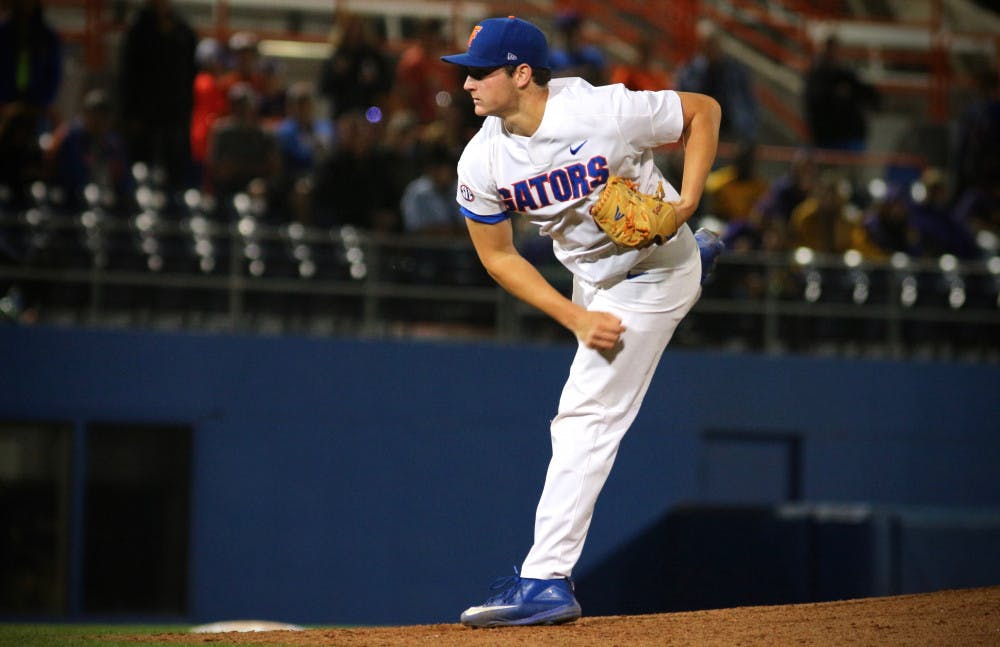 Tyler Dyson allowed three runs on four hits through 2.0-plus innings in Florida's 3-2 loss to Kentucky on Saturday. He didn't record a strikeout in his shortest outing of the season. 