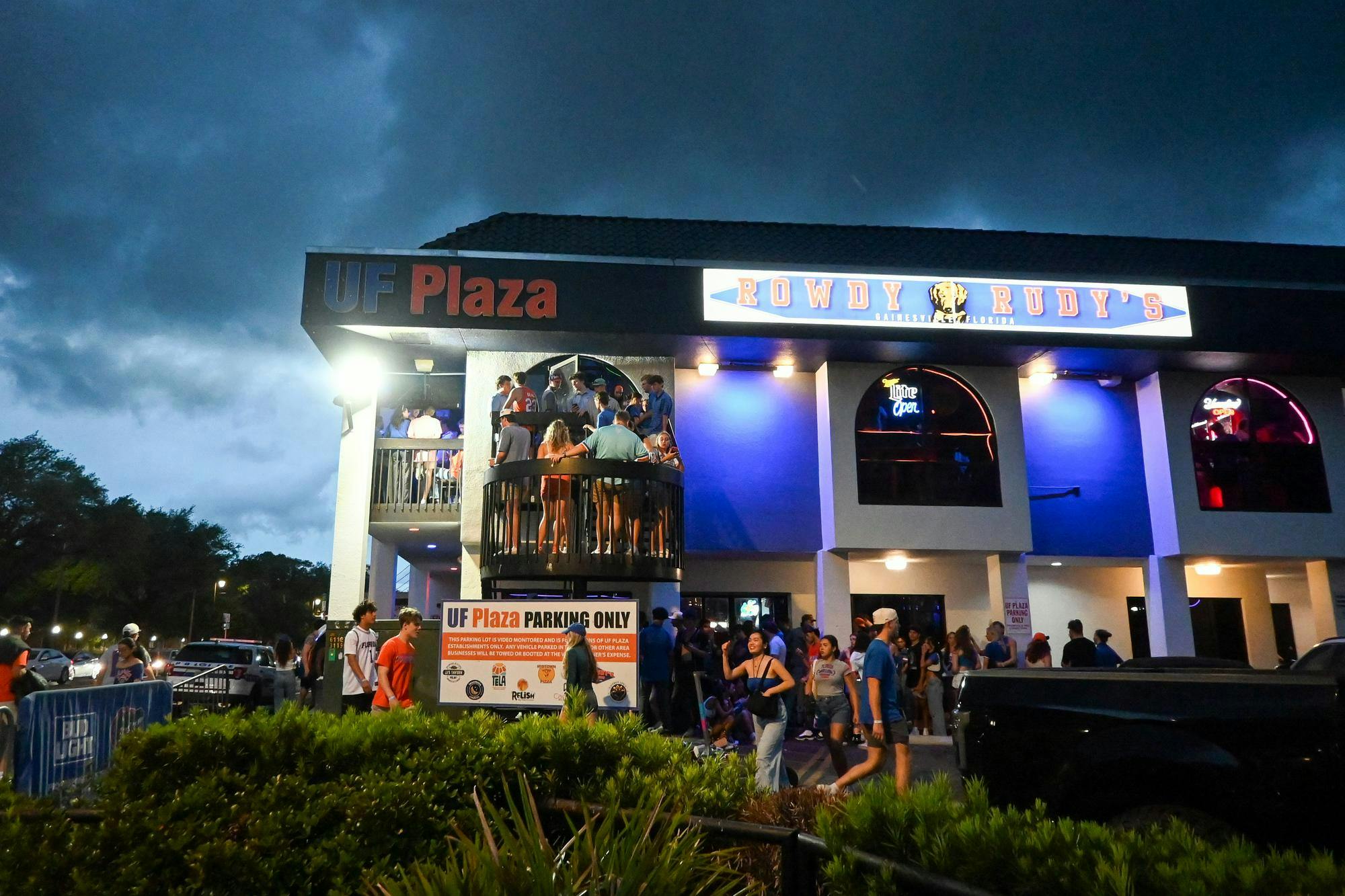 A scene from Midtown during fall semester. 