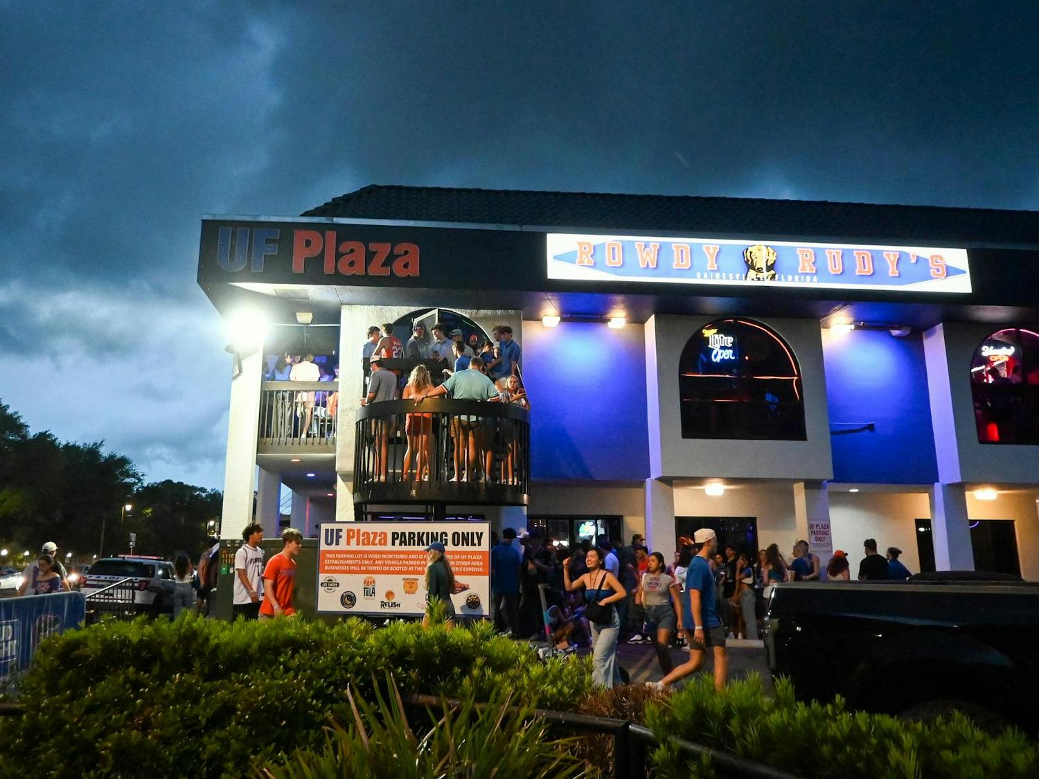 A scene from Midtown during fall semester.