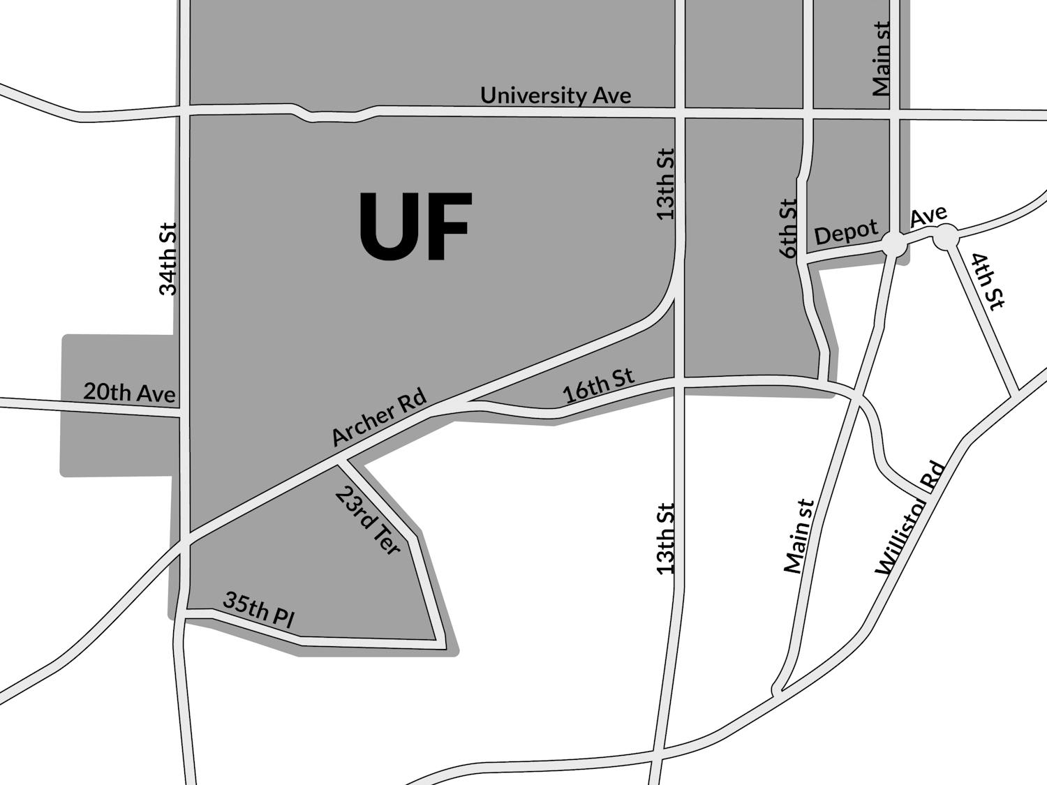 A new UF Student Government program, scheduled to launch within the next week, will cover 50 percent of all registered UF students’ Uber rides. The discount will cover rides on campus and off campus around Archer Road, 13th Street, 34th Street, University Avenue and Southwest Second Avenue.