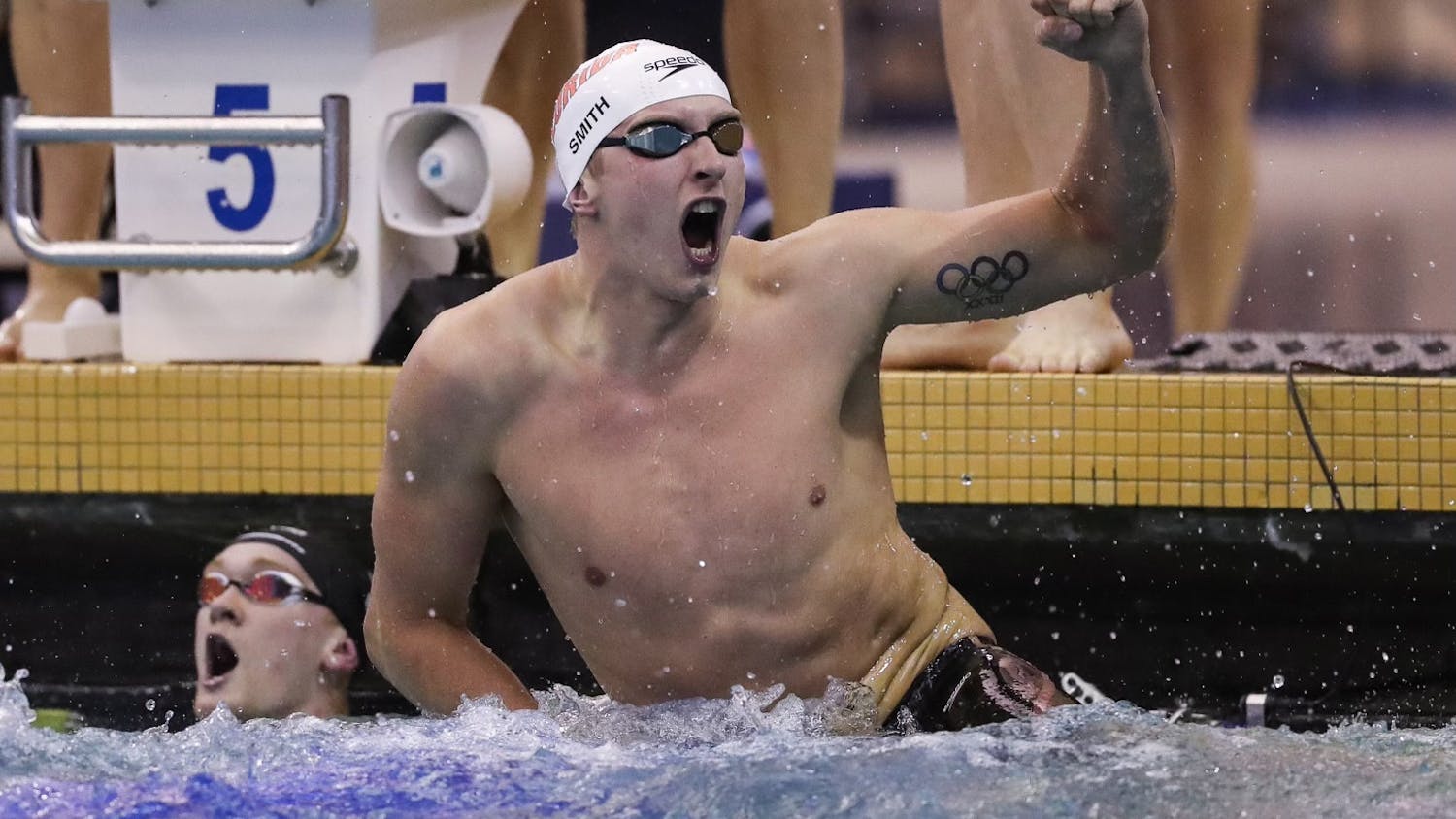 Senior Kieran Smith and his teammates shattered a UF swim record on their way to third place in the NCAA Nationals