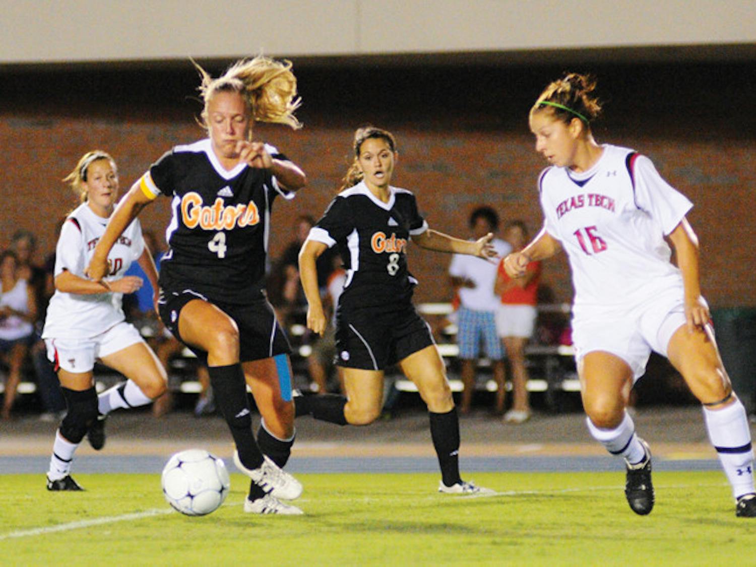 Gators midfielder McKenzie Barney led the Southeastern Conference with 14 goals last season, but she only has two goals through nine games this year and is playing less than 45 minutes per game.