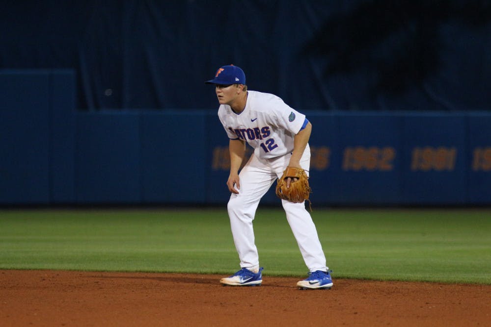 Junior Blake Reese has started every game at second base for the Gators this season. 