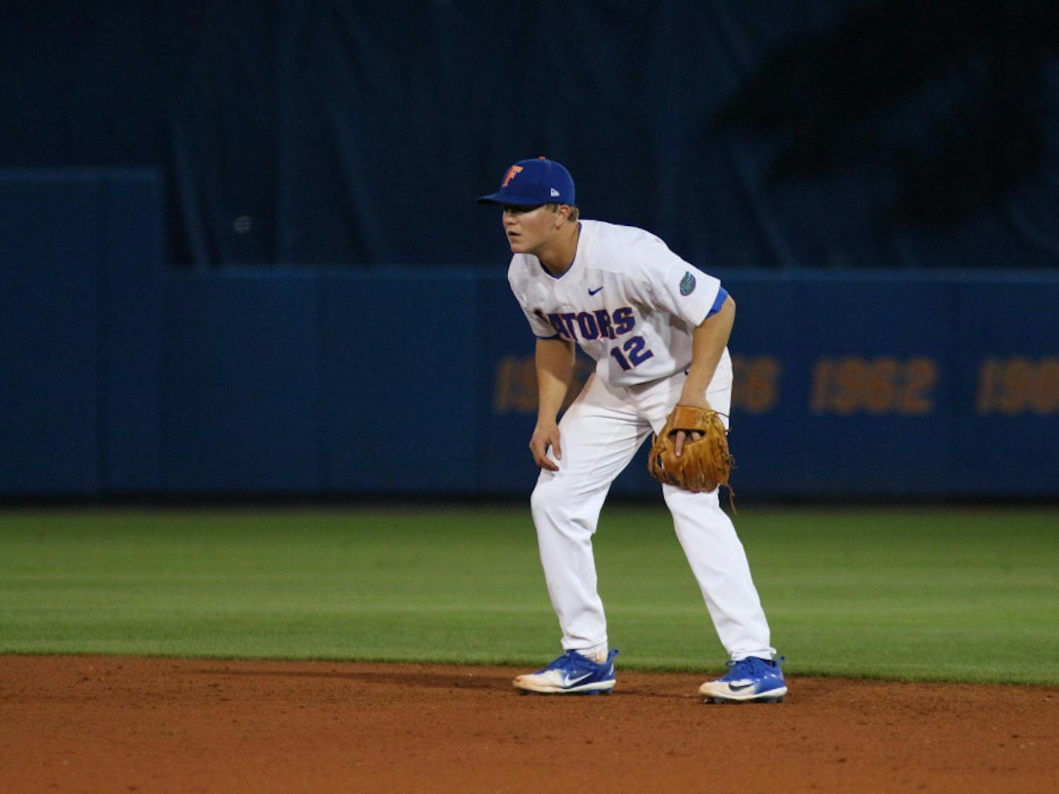 Junior Blake Reese has started every game at second base for the Gators this season.