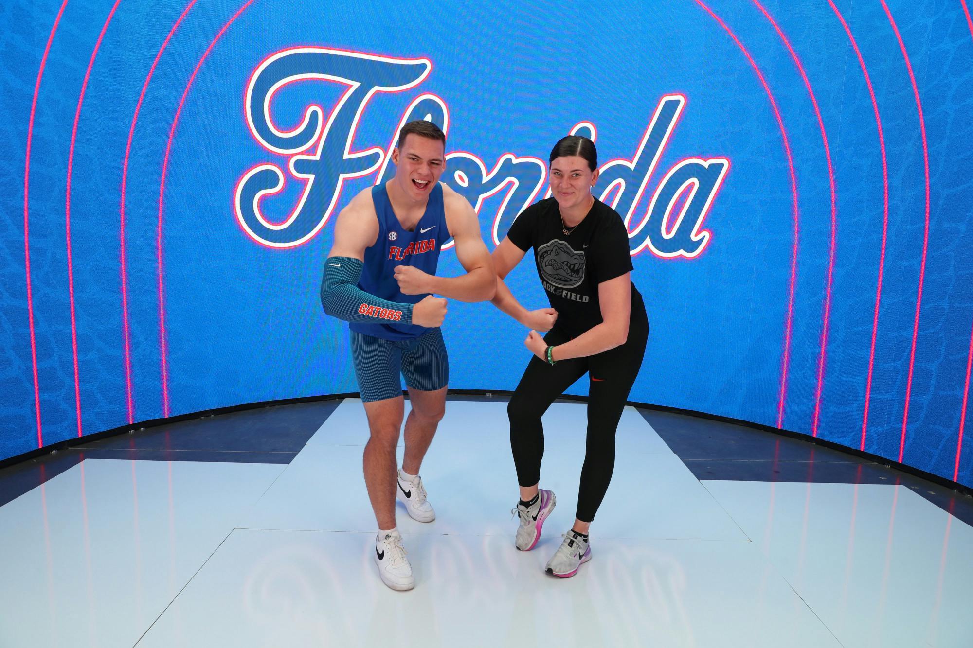 Jarno and Alida Van Daalen are set to take back to the field together for Florida’s track and field team next season.