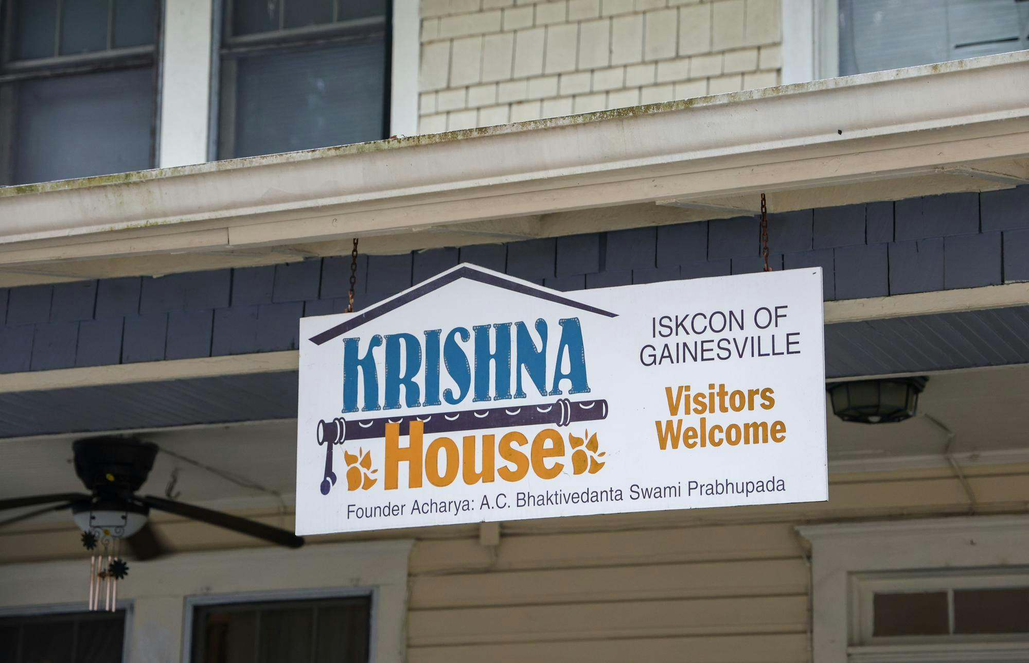 Krishna House sits on Northwest 14th Street in Gainesville, Fla, Tuesday, Aug. 25, 2026.