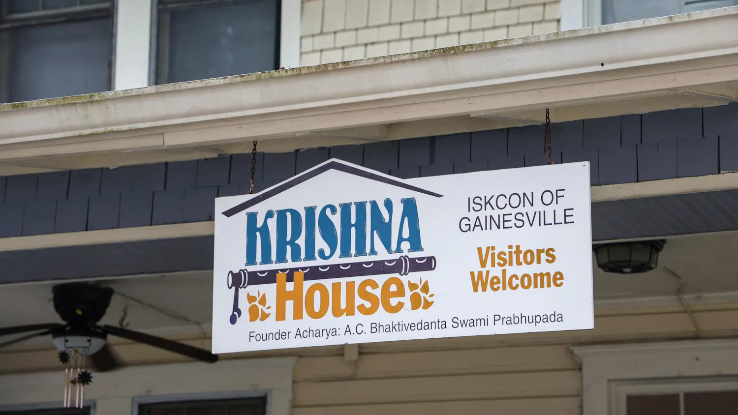 Krishna House sits on Northwest 14th Street in Gainesville, Fla, Tuesday, Aug. 25, 2026.