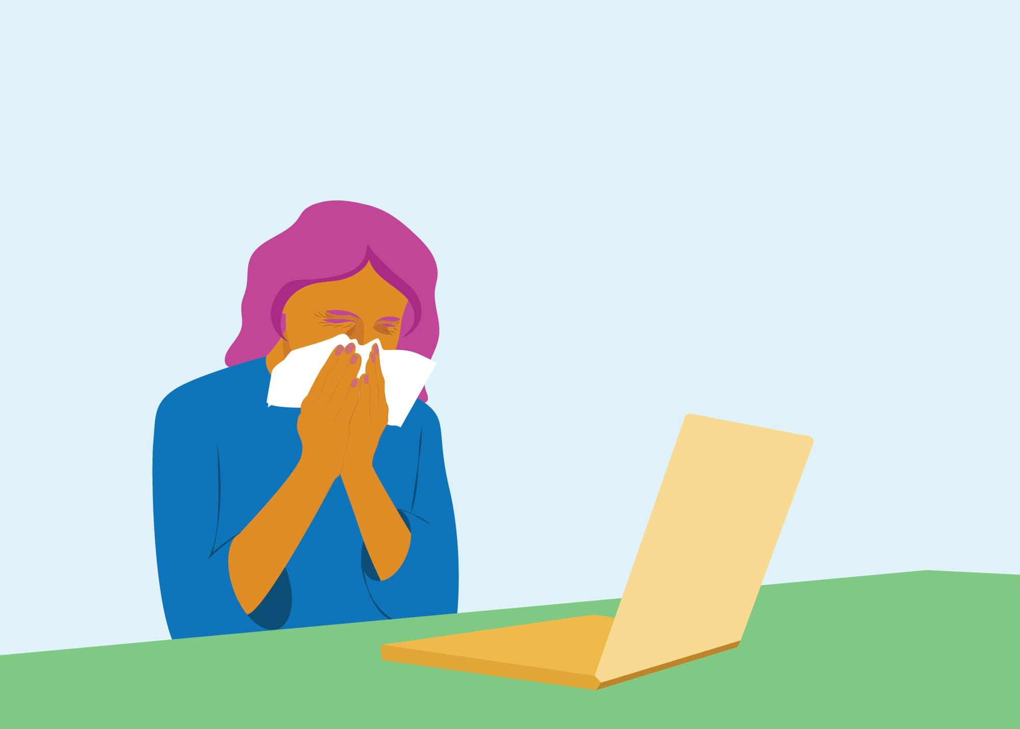 With the high volume of shared spaces on college campuses it can be easy to fall sick this semester. 