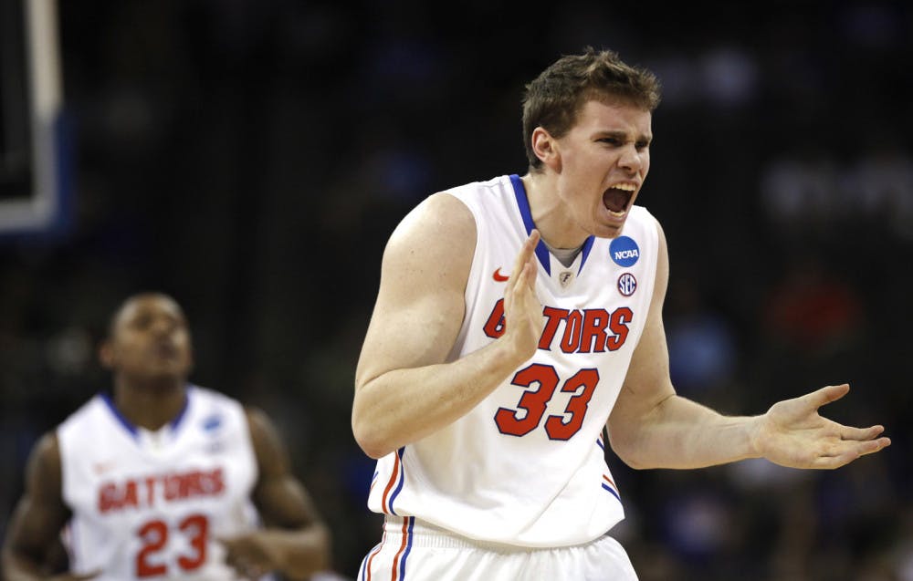 <p>Five Gators scored in double figures, including Erik Murphy (10 points), as Florida toppled No. 15 seed Norfolk State to reach the Sweet 16 in back-to-back years. UF faces No. 3 seed Marquette on Thursday.</p>