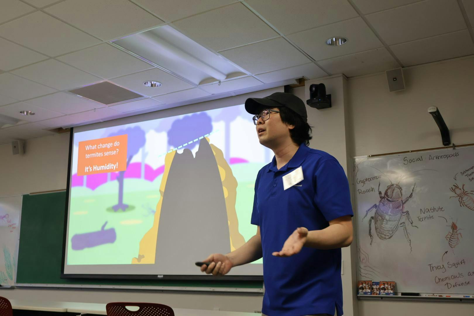 Dr. Tae Young Lee presents on termites at “Bugfest,” an interactive learning event featuring bugs of all kinds, Saturday, April 11, 2026, in Gainesville, Fla.