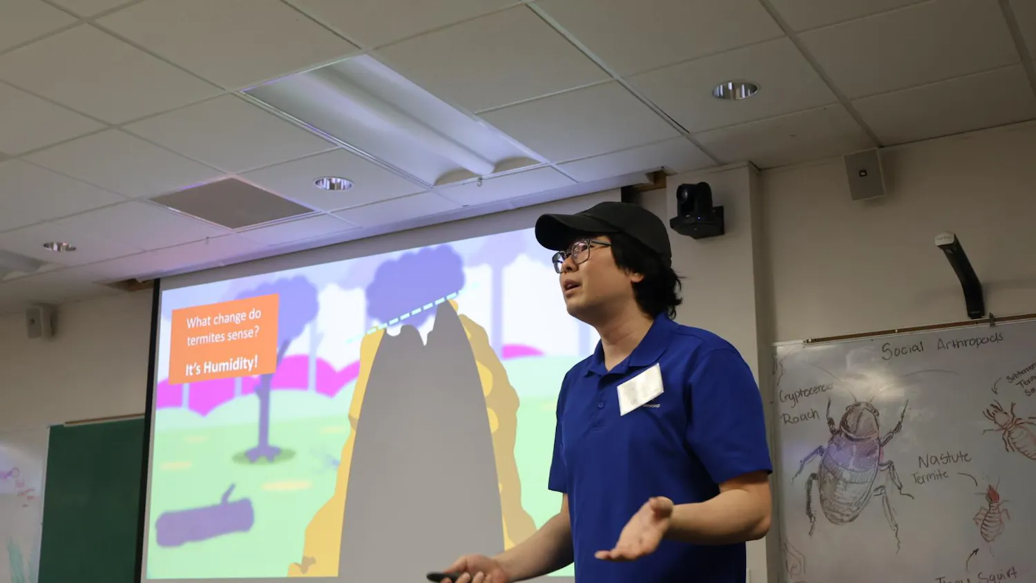 Dr. Tae Young Lee presents on termites at “Bugfest,” an interactive learning event featuring bugs of all kinds, Saturday, April 11, 2026, in Gainesville, Fla.