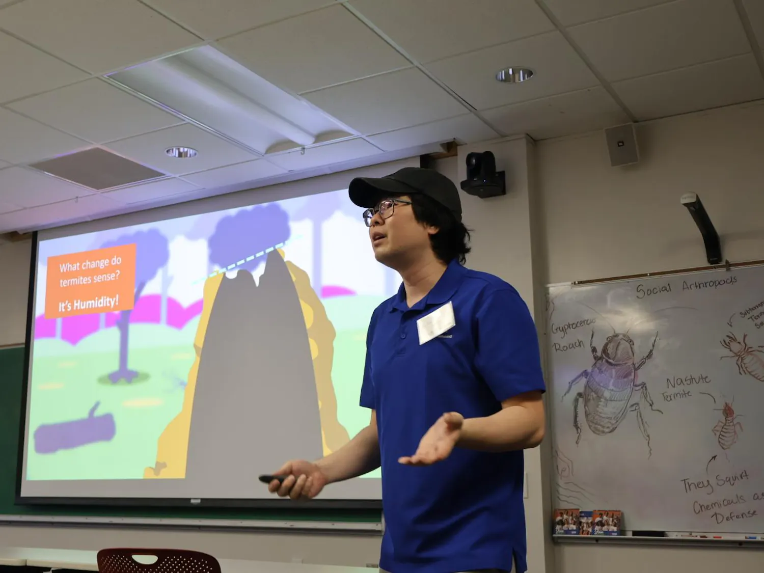Dr. Tae Young Lee presents on termites at “Bugfest,” an interactive learning event featuring bugs of all kinds, Saturday, April 11, 2026, in Gainesville, Fla.