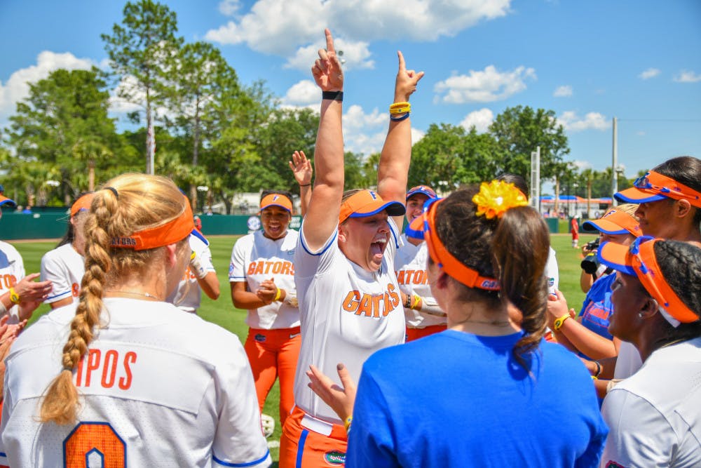 <p>The Florida softball team advanced to the NCAA Super Regional on Sunday with a 5-0 win over Boise State.</p>