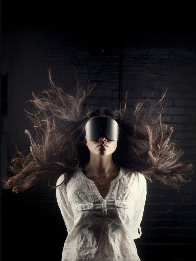 Chris Timpson and Daniel Marcus Clark of Earfilms based in Dartington Hall's 'Space' Earfilm is an audio film for the ears and the imagination that fuse live story-telling, 3D sound and a cinematic musical score to create an experience.