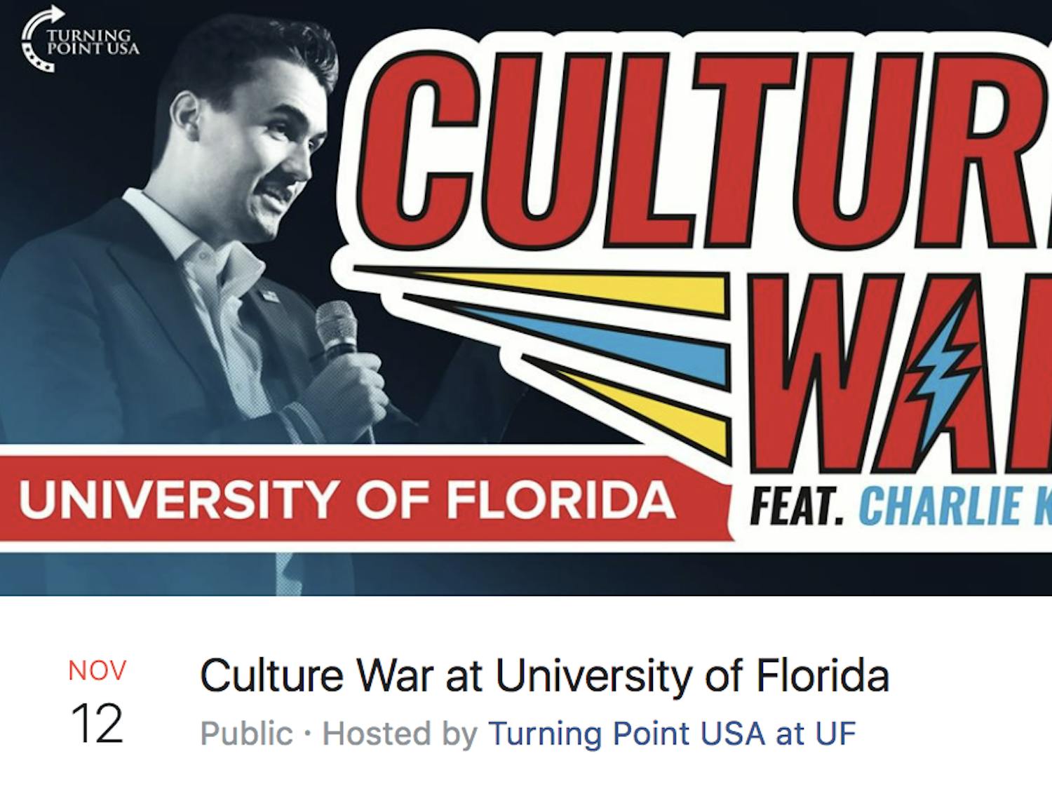 The event will be on Nov. 12 at 7 p.m.